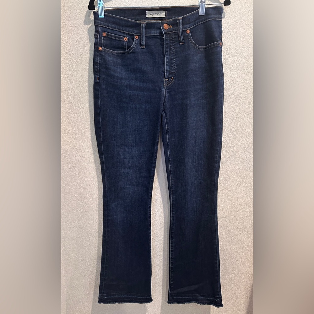 Madewell Cali Demi Boot Jeans size 29 T